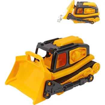 Hra na zahradu Auto buldozer žlutý volný chod funkční stavební stroj na písek | 31