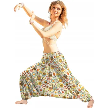 Podprsenka ŠAVARY MANDALA SOVY ALADINKY JÓGA PUMPY XL