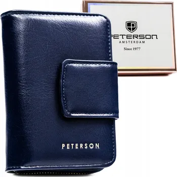 Peterson peněženka eko kůže modrá - dámská