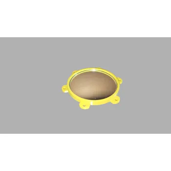 Kosmetické zrcátko Zrcátko na zápěstí potápěčské sportovní 90mm/9 Cm - Multikolor