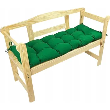 Polštář Polštář na zahradní křeslo nebo lavici, ZELENÁ, 170 cm