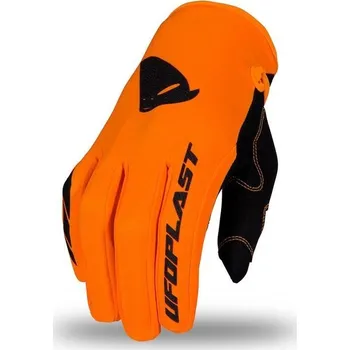 Moto rukavice UFO 2023 rukavice na motokros SKILL RADIAL barva fluo oranžová velikost XXL