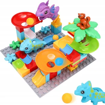 ostatní stavebnice Kuličková dráha vzdělávací stavebnice pro děti hračka 55 dílků