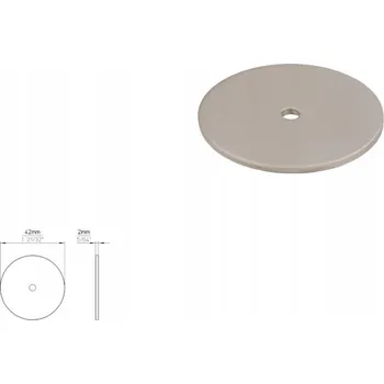 Obraz Nábytkový štítek SIRO 2490-42ZN27, vzhled ušlechtilé oceli