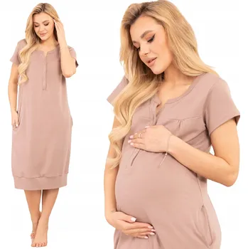 Dámská noční košile Noční Formommy hnědá velikost XXL