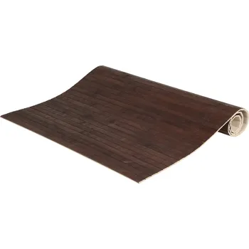 Koupelnová předložka H&L Bambusová předložka / kobereček 80x50cm, hnědá