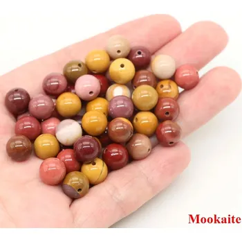 Náramek Přírodní kamenné korálky na náramky | šperky - Mookaite , 4 mm (85 až 90 ks)