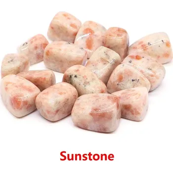 Přírodní kámen Leštěný přírodní křišťál | dekorace | minerál - Sluneční kámen , 50 g