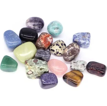 Přírodní kámen Leštěný přírodní křišťál | dekorace | minerál - Náhodné kameny , 200 g