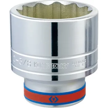 Gola hlavice Hlavice nástrčná prodloužená King Tony 1 CrV 12 hran, 2-15/16 833094S