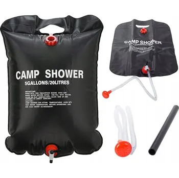 Zahradní sprcha Turistická sprcha PAKO Solární turistická sprcha polní kempingová 20 l