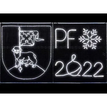 Vánoční světelná dekorace LED světelné PF 2026 - jednobarevné