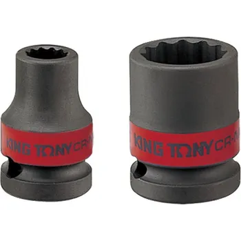 Gola hlavice Hlavice nástrčná rázová King Tony 1/2 CrMo 12 hran palcová 1-1/8 453036S