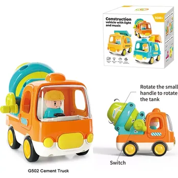 Hračka pro nejmenší Interaktivní míchačka betonu pro nejmenší