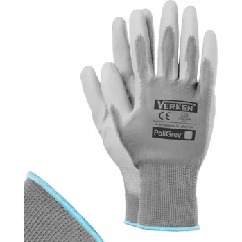 Pracovní rukavice Rukavice Stylizer Sp. z o.o. Pracovní rukavice polyuretanové šedé velikost 8 - M 1 pár