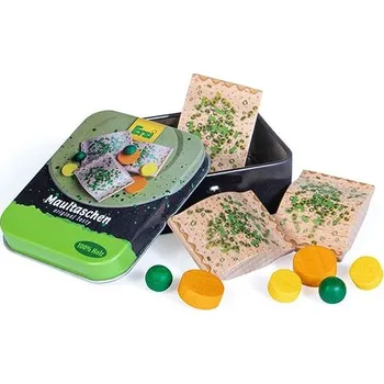 Dětská kuchyňka Erzi Maultaschen plněné taštičky v plechové dóze