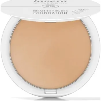Make-up Lavera Krémový pudrový make-up 10,5 g 02 bronzový