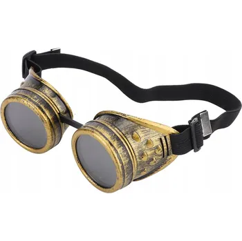 Steampunk brýle ve vintage stylu ABS Dvouvrstvé brýle XJ