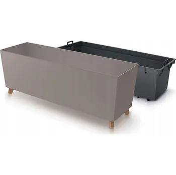 Květináč Květináč plast béžový Prosperplast 77 cm x 23,5 cm x 30 cm