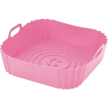 Silikonová forma do fritézy bez oleje | kuchyňský doplněk - Růžový