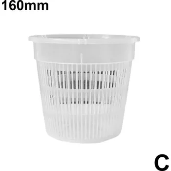 Květináč Průhledný květináč na orchideje | dekorace - C