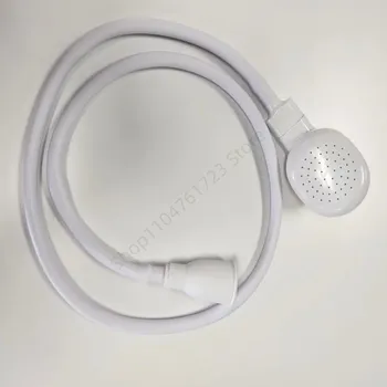 Sprchová hlavice Sprchová hlavice s hadicí 130 cm | koupelnové příslušenství - Bílý