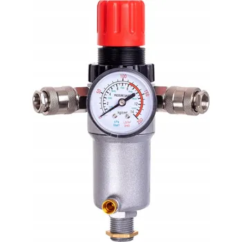Kompresor FILTR A REDUKTOR TLAKU PRO VERTIKÁLNÍ KOMPRESOR PŘIPOJENÍ 1/2 PALCE