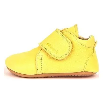 Capáčky FRODDO dětská obuv pro miminka G1130005-8 žlutá 23