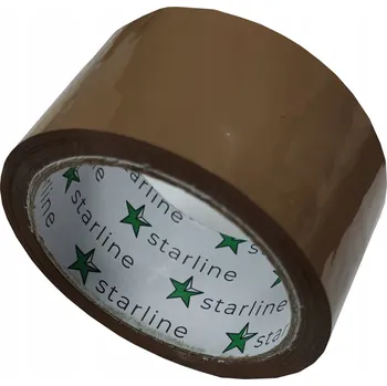 Lepicí páska Samolepicí páska balicí Solvent Hnědá 48x66 StarLine Loď