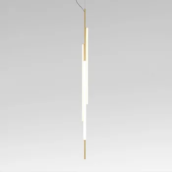 MARSET LED závěsné světlo Ambrosia 175 W/Plug-in 2700 K zlatá barva zlato LED 43,2 W celkem - Doprava zdarma