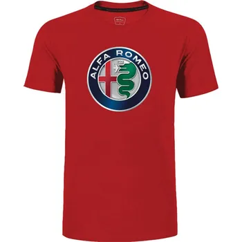 Alfa Romeo tričko červené s logem AR vel.XXL