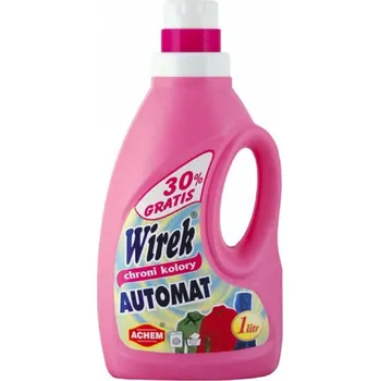 Prací gel Tekutý prací prostředek na barevné prádlo Wirek 1 l