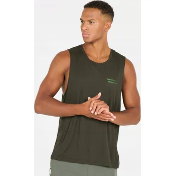 Pánské tričko Pánské tréninkové tričko Endurance Hanieber S Tmavě zelené