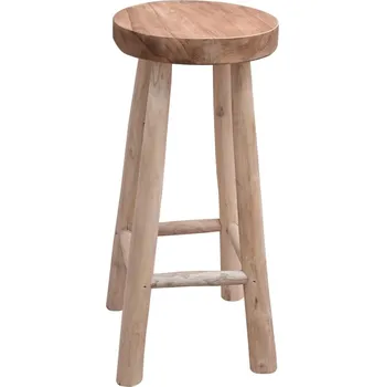 Stolička Barová stolička masivní teak IM_244545