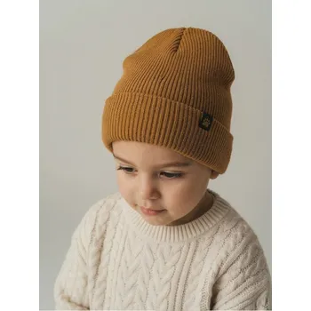 Čepice Sinsay - Čepice z žebrovaného úpletu - jantarová - 083FU-18X - 083FU-18X-M