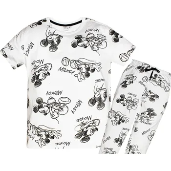 Dámské pyžamo Myšák Mickey DÁMSKÉ PYŽAMO TRIČKO A KALHOTY BAVLNA XL