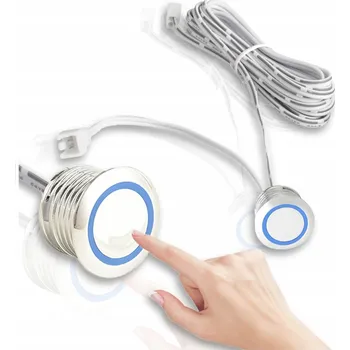 LED osvětlení Mini stmívač dotykový spínač 12V nábytkový 60W 5A regulace světla