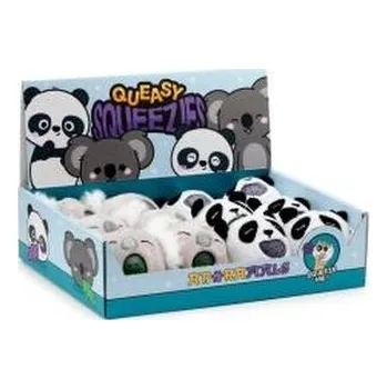 plyšák Pluszowa zabawka do ściskania Panda i Koala MIX