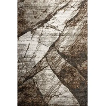 Koberec Koberec Ponte N889A mramor, šedý / hnědý