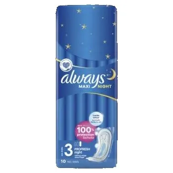 Menstruační vložka Vložky Always Maxi Night Profresh UK
