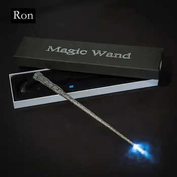 Party dekorace Harry Potter svítící kouzelná hůlka 36cm | hračka, dekorace - 6 , Možnost 1