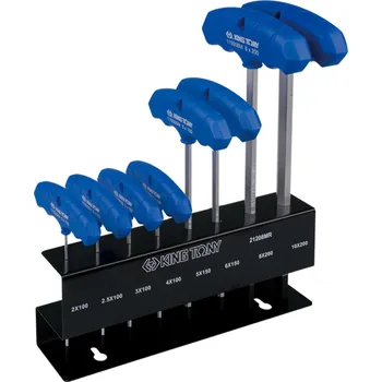 Klíč Sada T klíčů s rukojetí INBUS H2-H10 King Tony 8 ks 21208MR