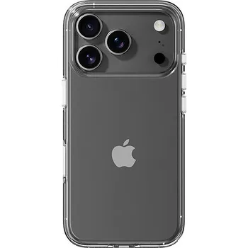 Pouzdro na mobilní telefon TopQ Zadní kryt Antishock pro iPhone 17 Pro transparentní