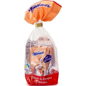Čokoláda Manner mikulášské čokoládky