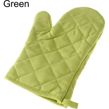 Chňapka Bavlněná kuchyňská rukavice na pečení | kuchyňské pomůcky - Zelený
