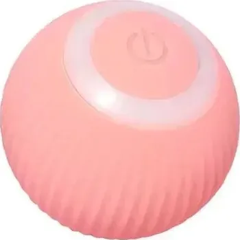 Hračka pro kočku Chytrý interaktivní míček pro kočky | chovatelský doplněk - Růžový