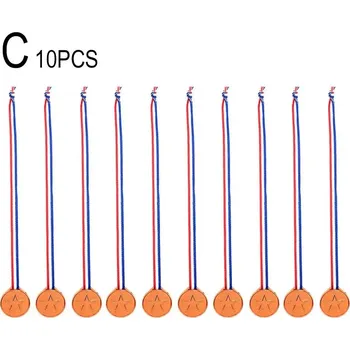 Dětské sportovní medaile sada 10ks | ocenění - Bronzová medaile
