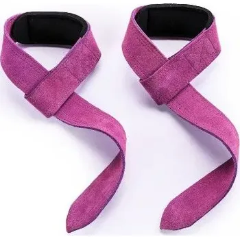 Zvedací popruhy fitness | sportovní vybavení | cvičební pomůcka 2 ks - fialová