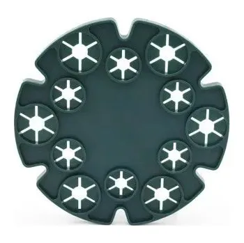 Stojan na květiny Bambusový držák na zahradní treláž | zahradní opora - 13.5CM , 2 ks