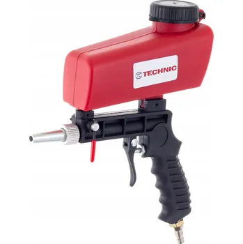 Stříkací pistole PÍSKOVACÍ PISTOLE S HORNÍ NÁDOBKOU ODSTRAŇOVÁNÍ RZI BARVY TRYSKA 6MM